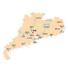 广东省地图