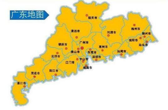 广东省一个县,人口超百万,曾属于广西!